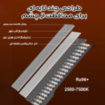 نور ثابت ال ای دی مدل RL100-8806 به همراه سه پایه نگهدارنده