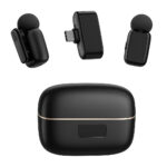 ست میکروفن بی سیم مدل SX35 mini با درگاه اتصال تایپ سی