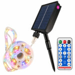 ریسه ال ای دی خورشیدی لومیز مدل RGB-5M به همراه ریموت کنترل